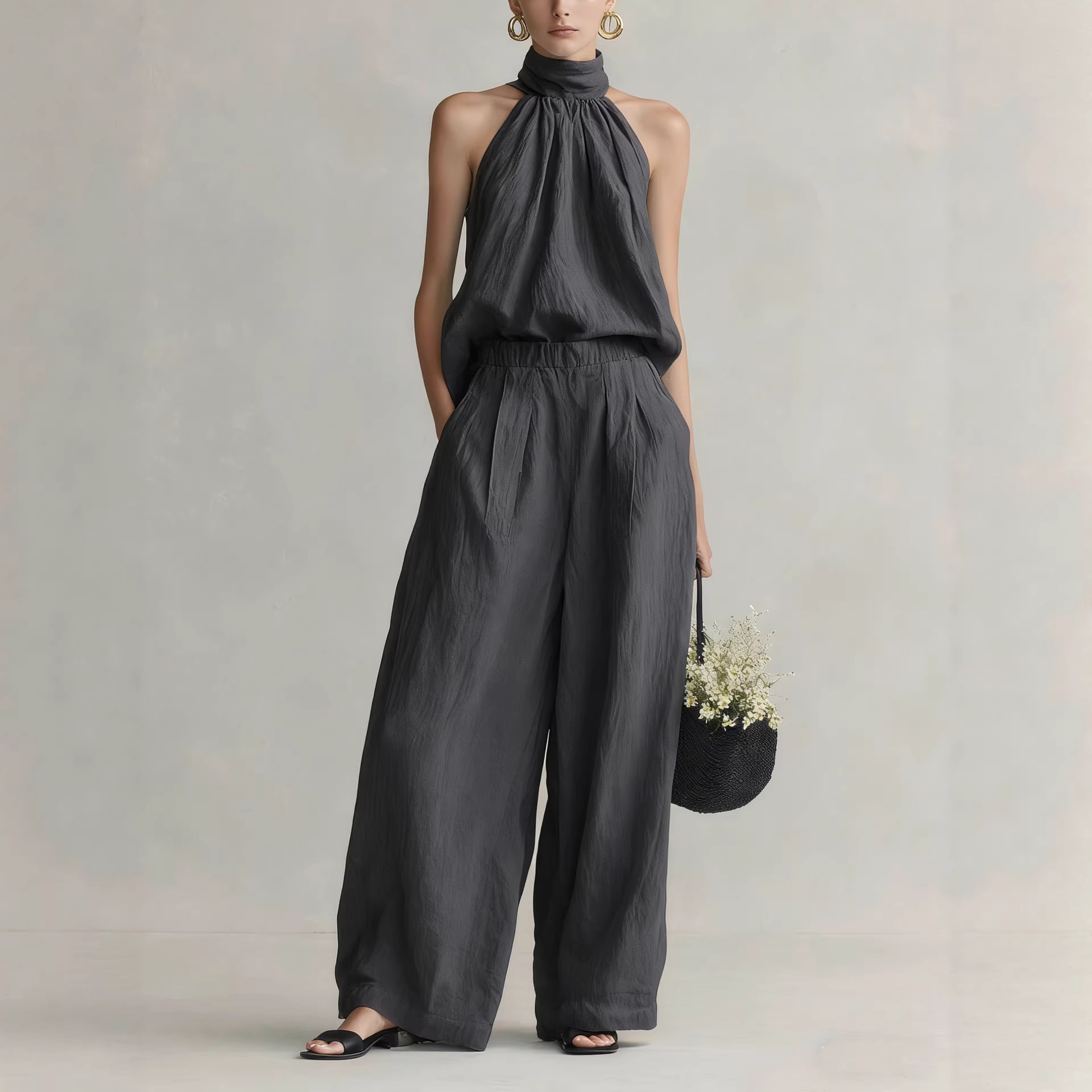 Women's 2026 Summer New Style  - Linen Pant Wide review and price