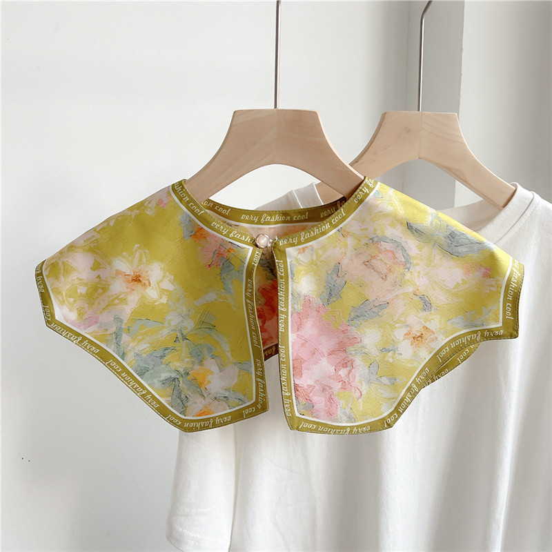 Fashion Floral Detachable Coll - Blouse Off Shoulder review and price