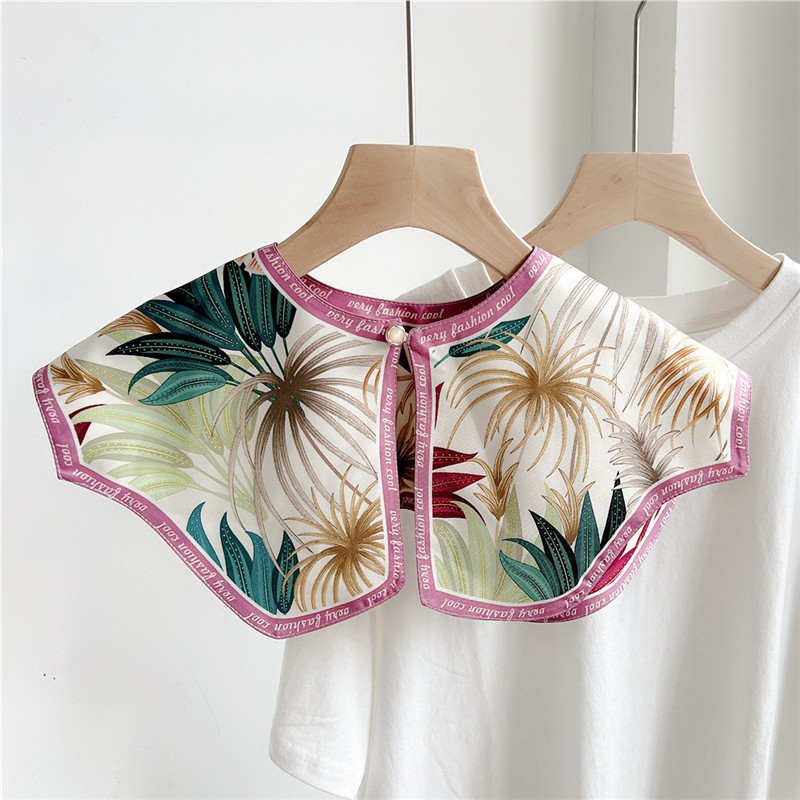 Fashion Floral Detachable Coll - Blouse Off Shoulder review and price