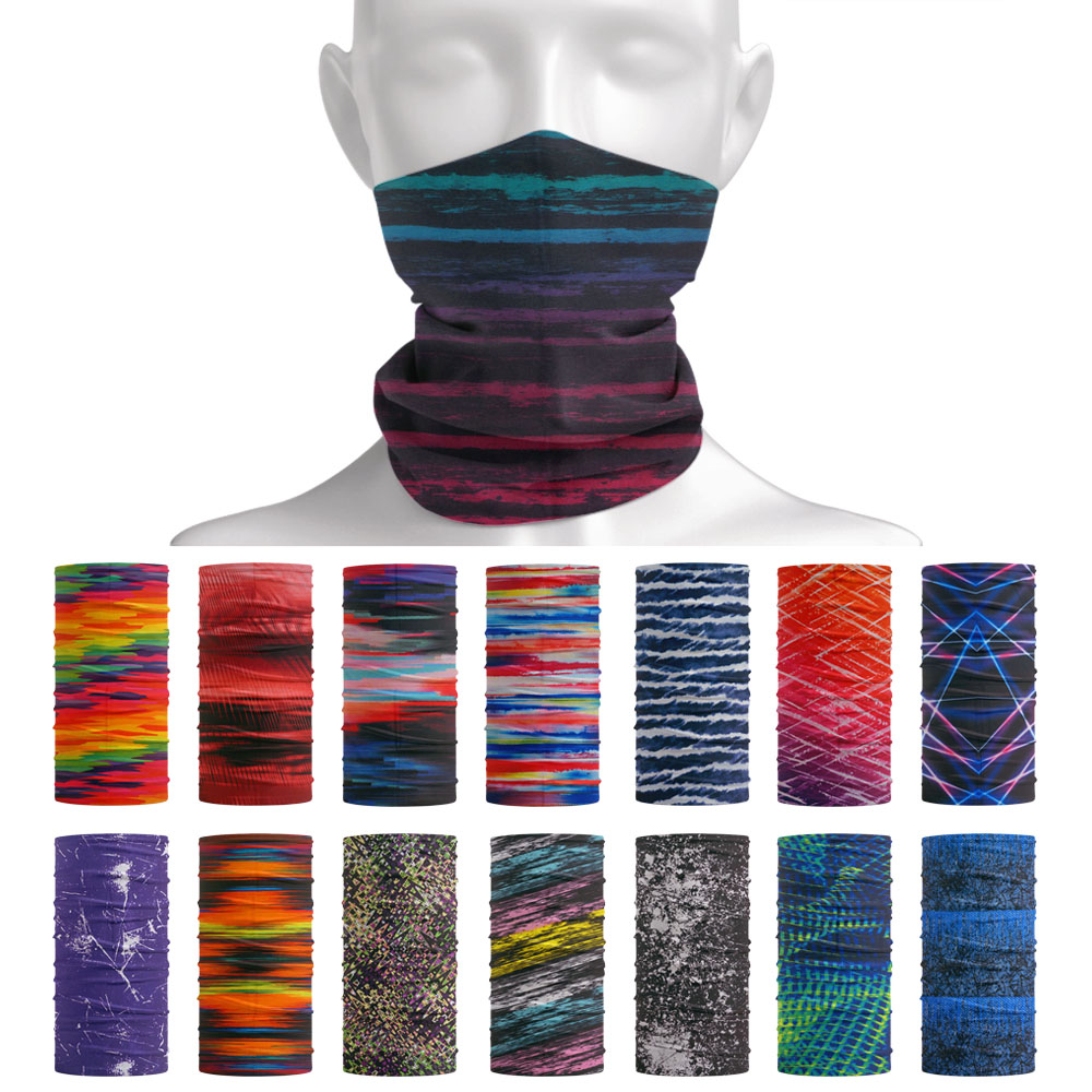 Tie-Dye Stripes Pattern Neckch - Headband Summer Knit review and price