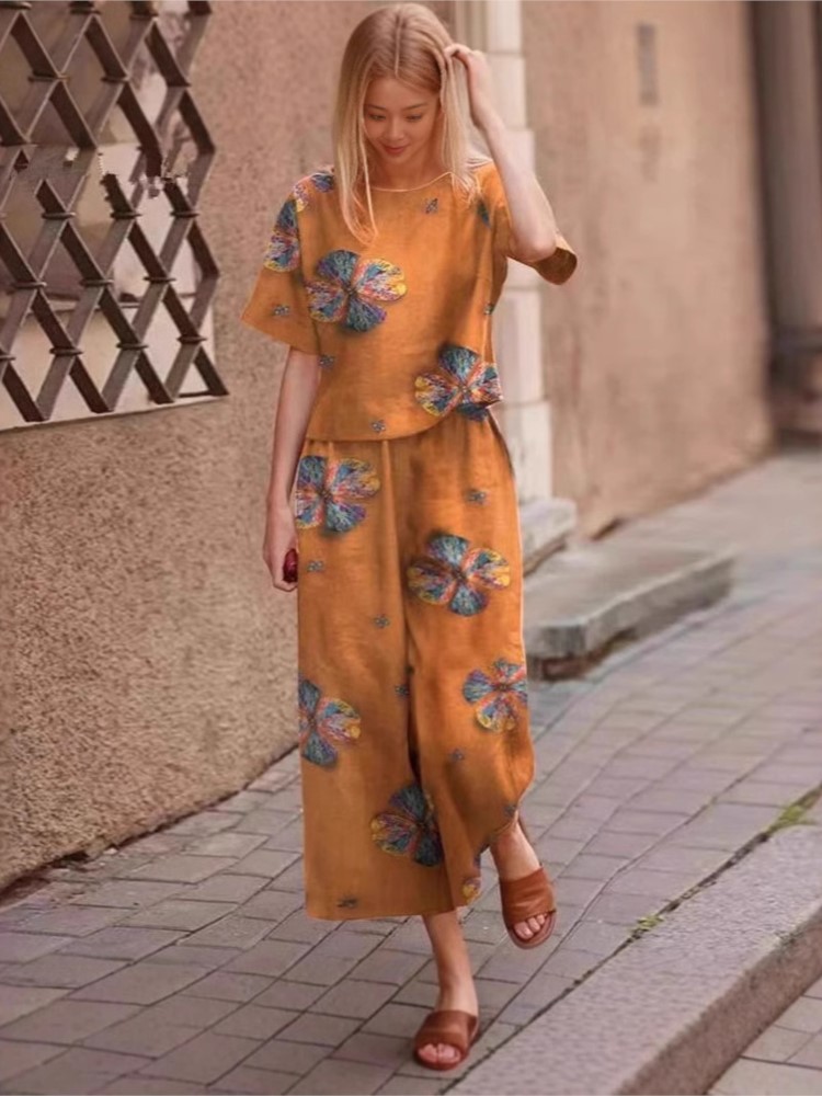 2025 Spring Summer New Plus Si - Linen Pant Wide review and price