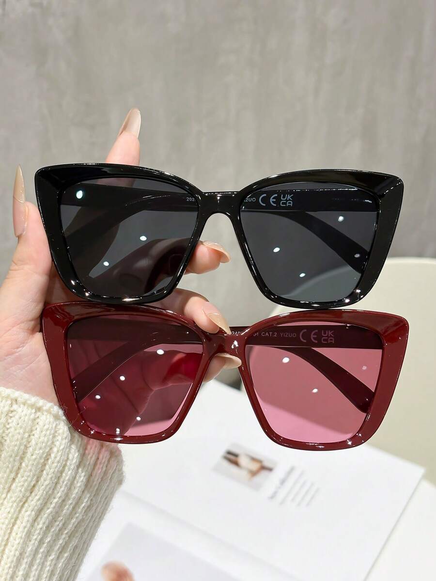 1 Pair Plastic Cat Eye Classic - Sunglasses Cat Eye review and price