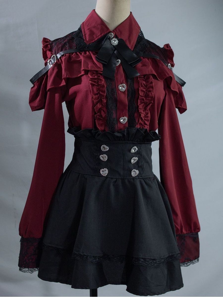 Subculture JK Uniform 2 Piece  - Blouse Off Shoulder review and price