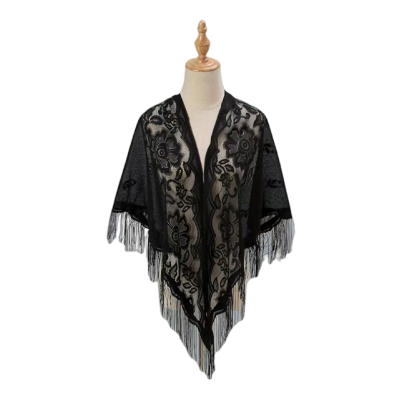 Floral Lace Shawl Wrap Women E - Kimono Sheer Floral review and price