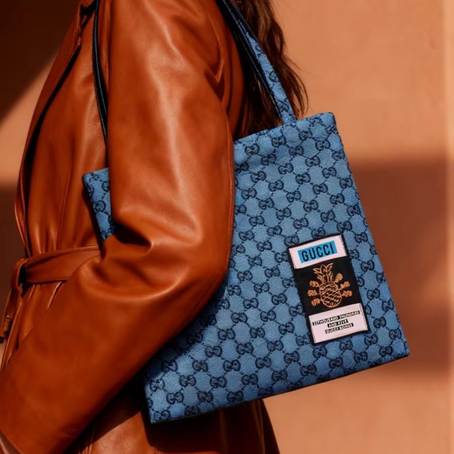GUCCI bag Womens Canvas Tote B - Tote Bag Beach review and price