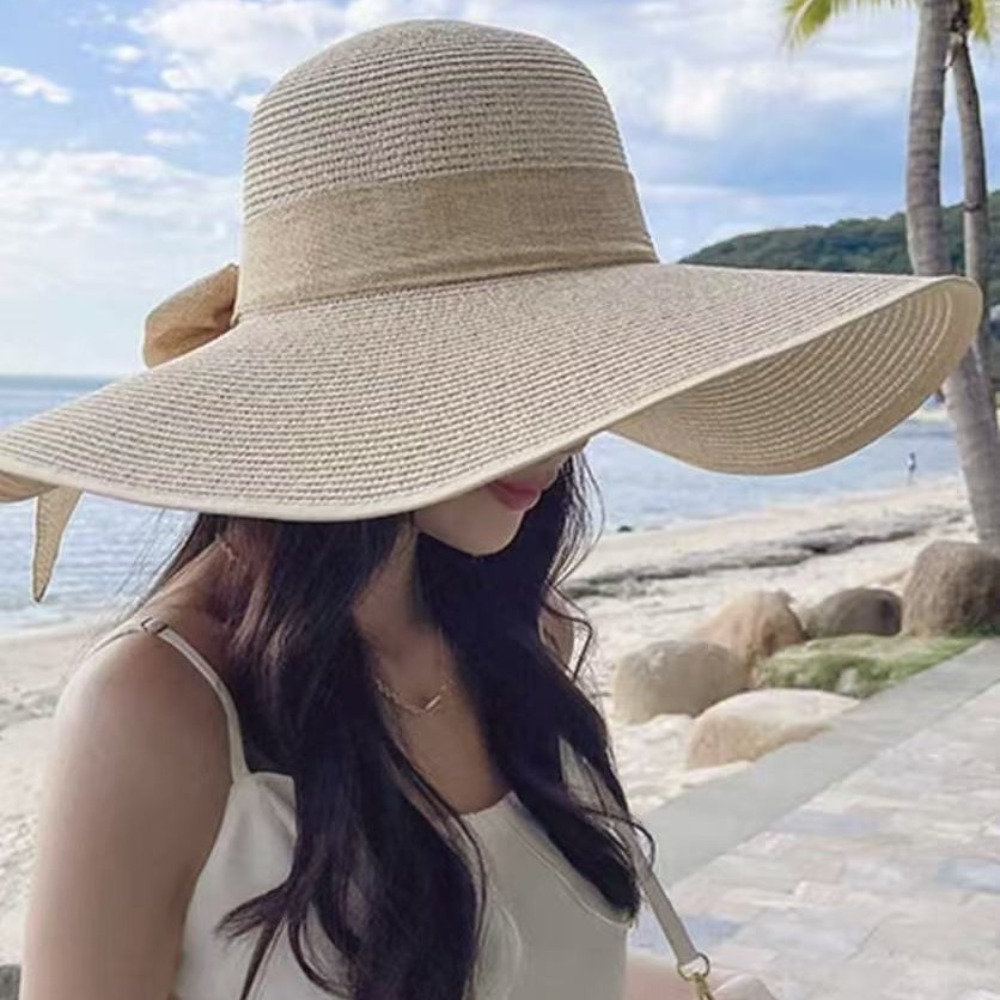 Women Summer Wide Brim Straw H - Hat Floppy Wide review and price