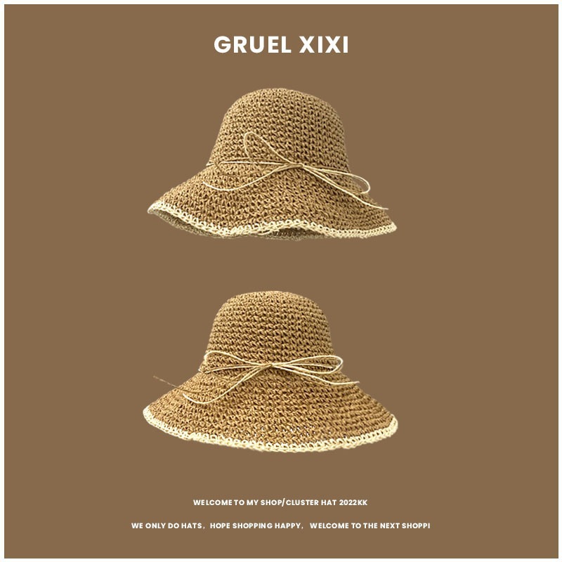 1pc Women's Summer Beach Straw - Hat Floppy Wide review and price